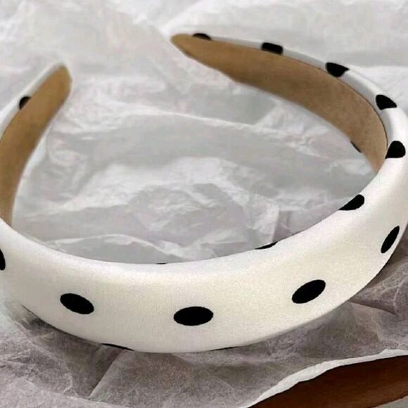 Polka Dot Headband - Picture 2 of 3